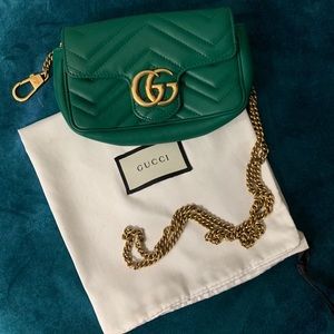 Marmont Matelasse’ Leather Super Mini Bag